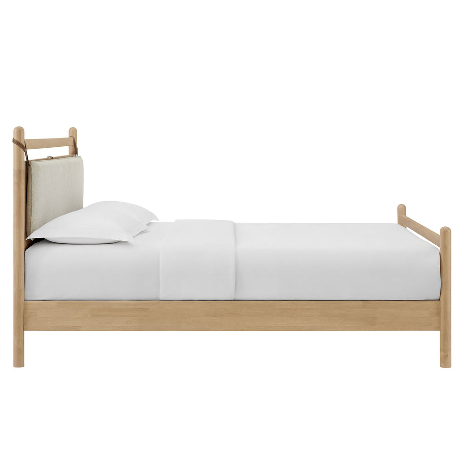 Leni Full Size Wood Platform Bed Frame by Modway