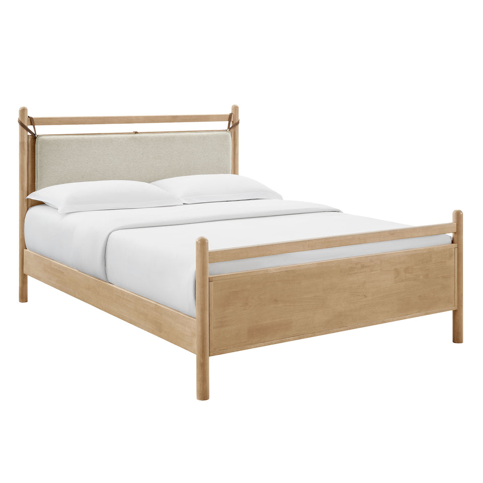 Leni Queen Size Wood Platform Bed Frame by Modway
