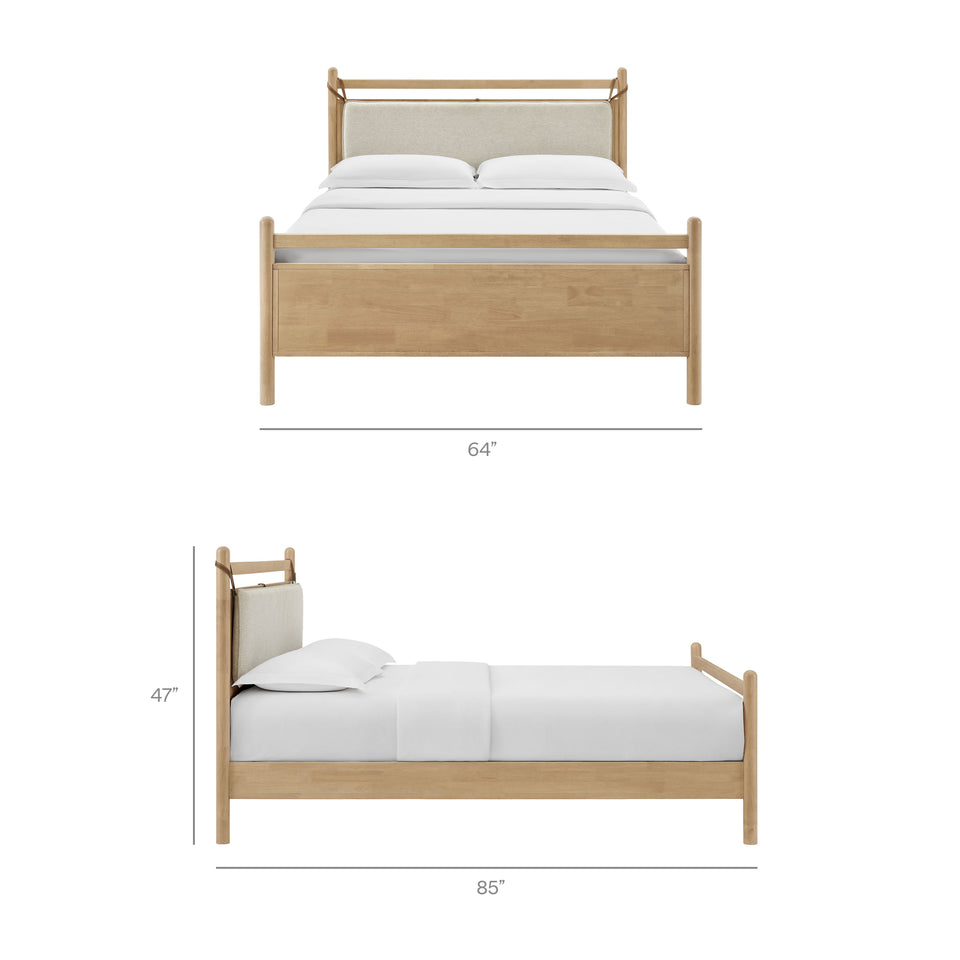 Leni Queen Size Wood Platform Bed Frame by Modway