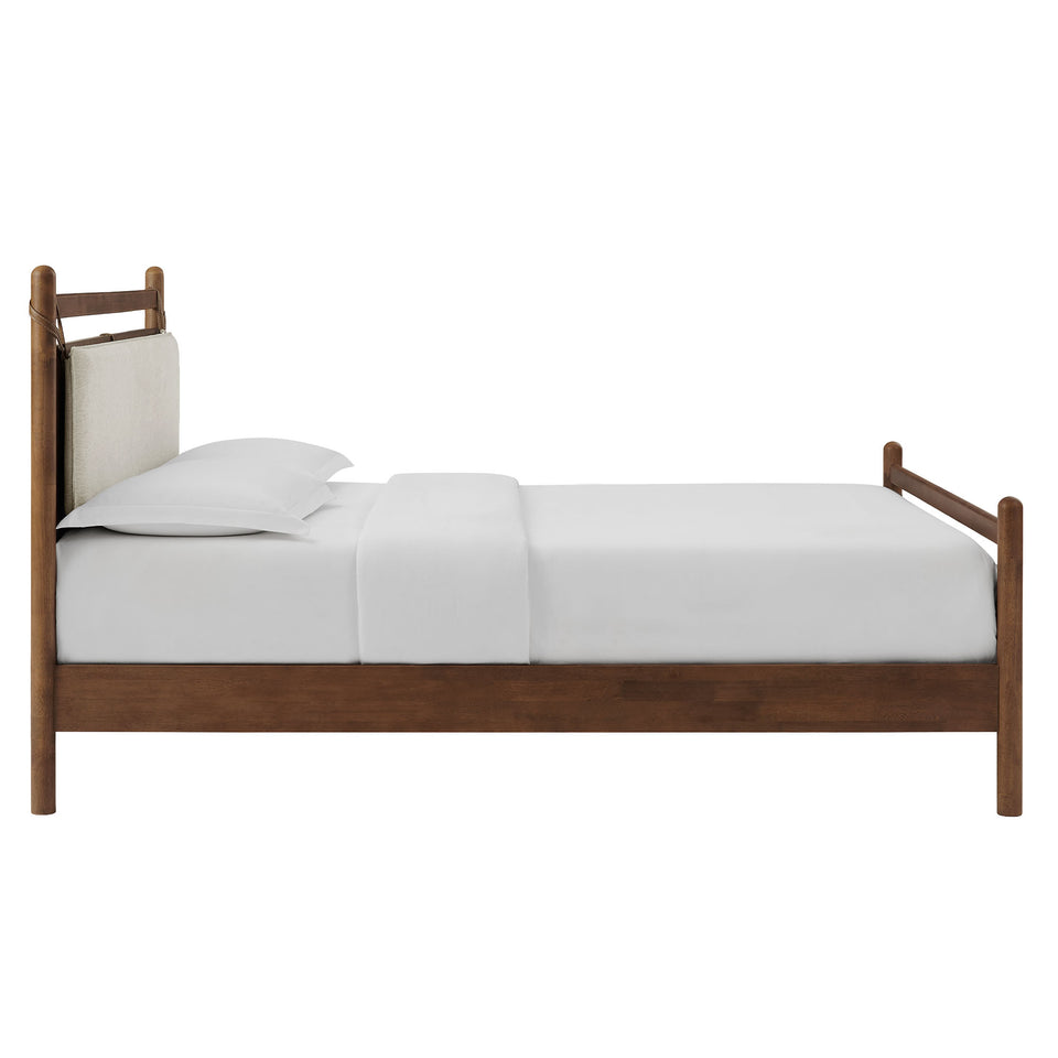 Leni Queen Size Wood Platform Bed Frame by Modway