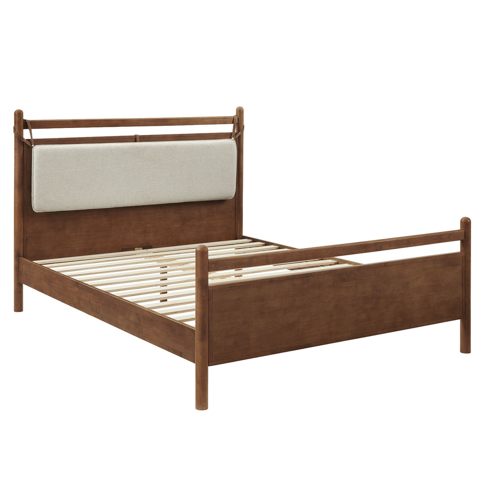 Leni King Size Wood Platform Bed Frame by Modway
