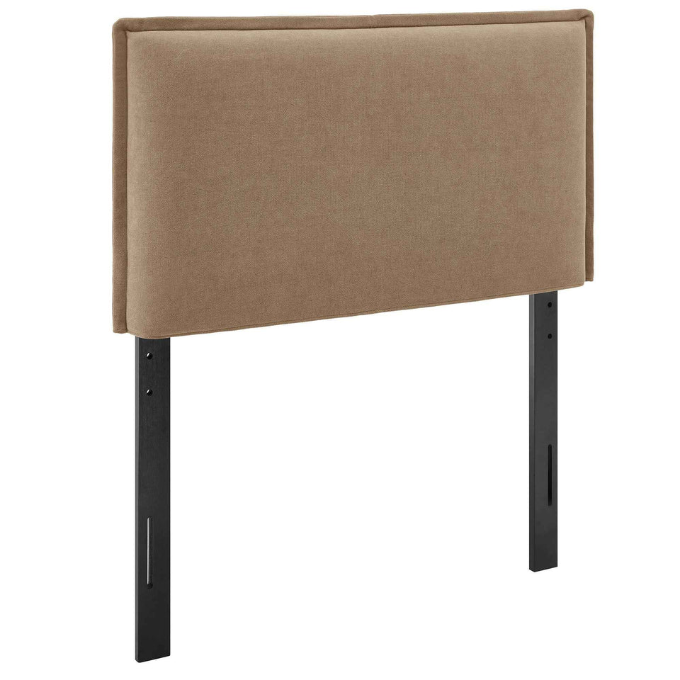 Camille Upholstered Linen Blend Twin Size Headboard by Modway