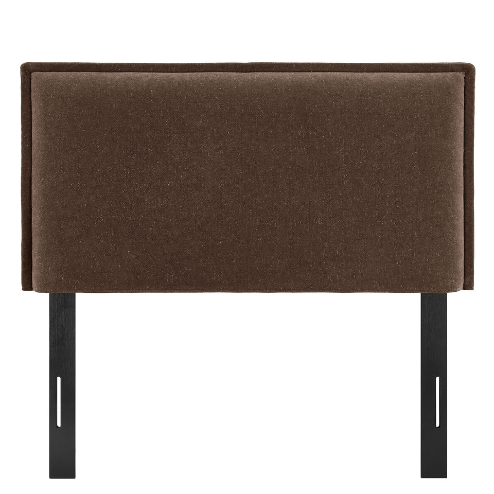 Camille Upholstered Linen Blend Twin Size Headboard by Modway