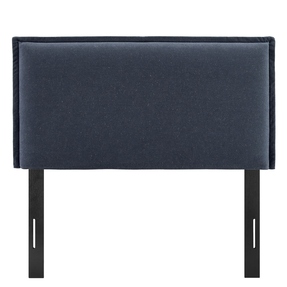 Camille Upholstered Linen Blend Twin Size Headboard by Modway