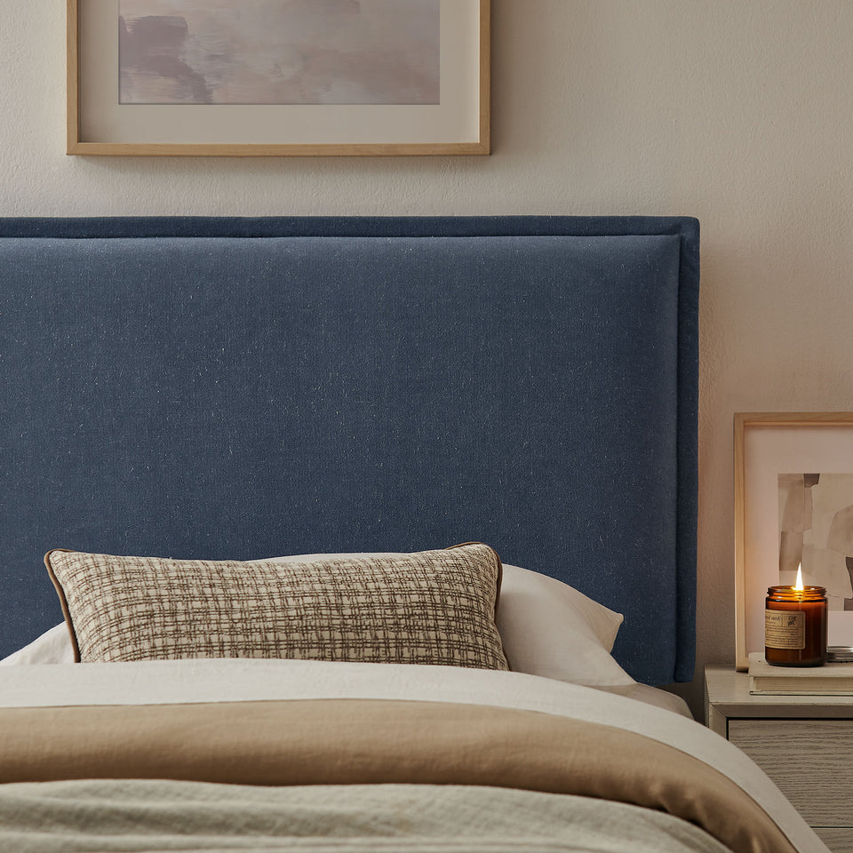 Camille Upholstered Linen Blend Twin Size Headboard by Modway