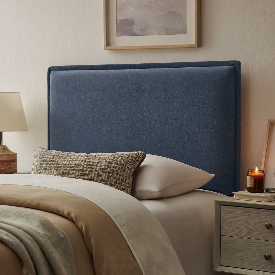 Camille Upholstered Linen Blend Twin Size Headboard by Modway