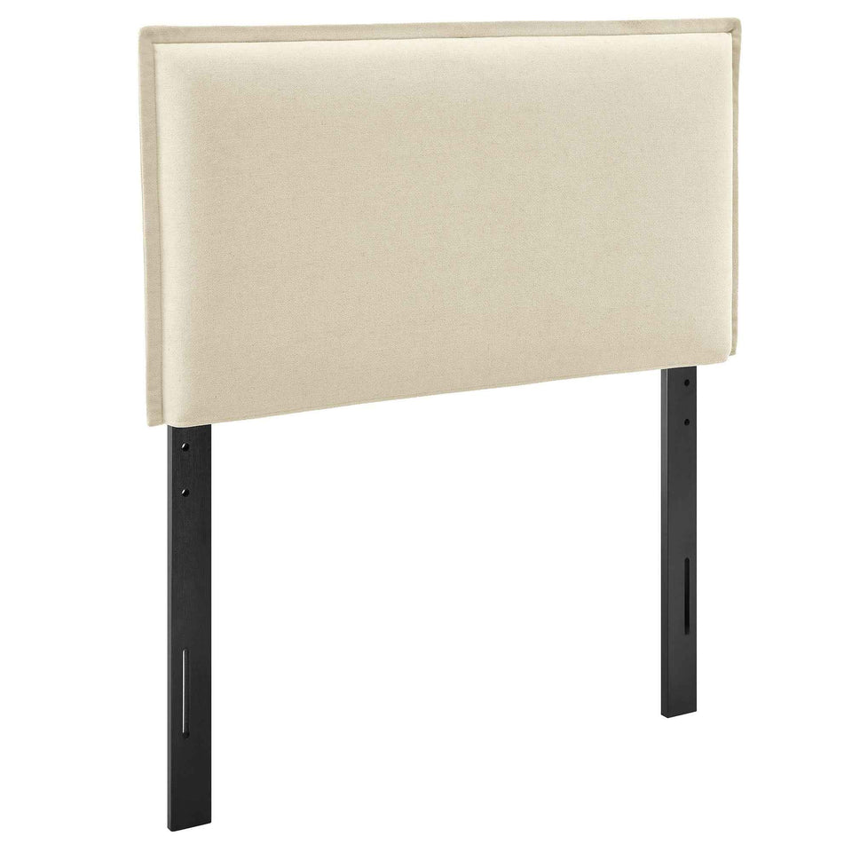 Camille Upholstered Linen Blend Twin Size Headboard by Modway