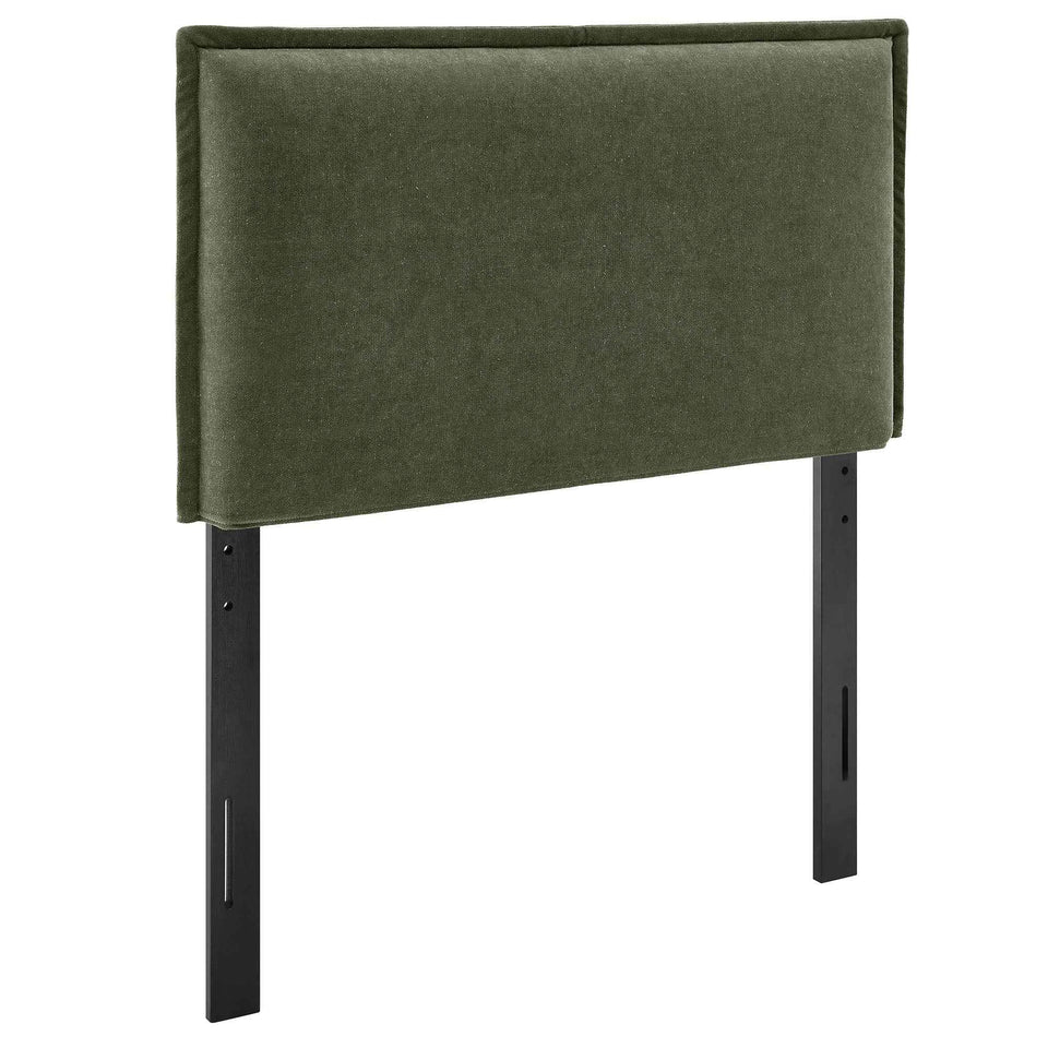 Camille Upholstered Linen Blend Twin Size Headboard by Modway