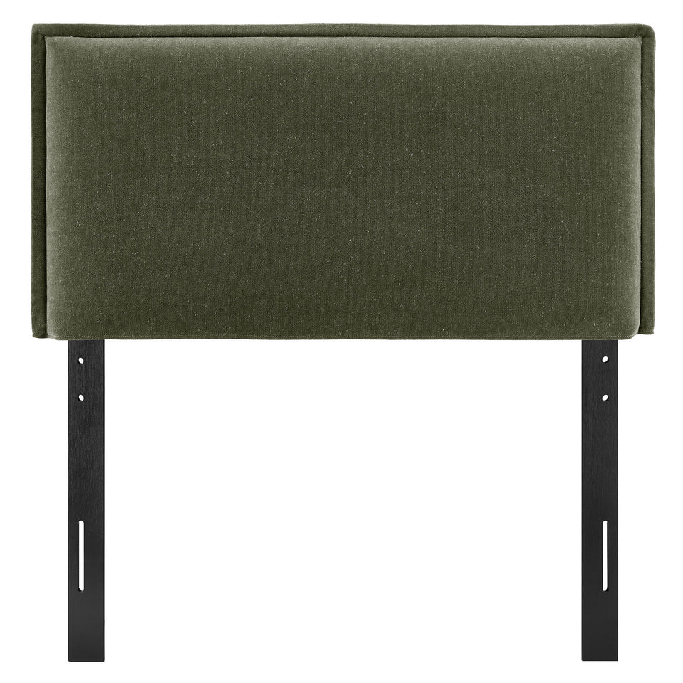 Camille Upholstered Linen Blend Twin Size Headboard by Modway