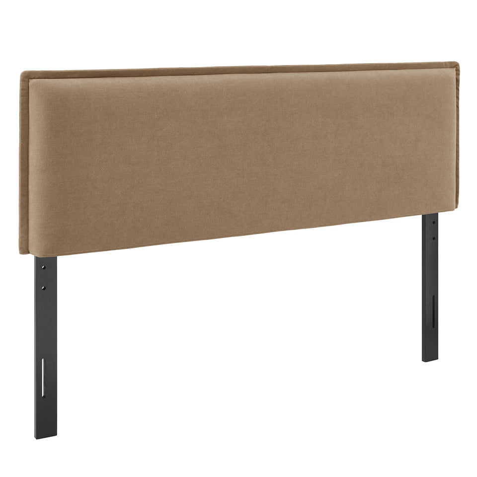 Camille Upholstered Linen Blend Full Size Headboard by Modway