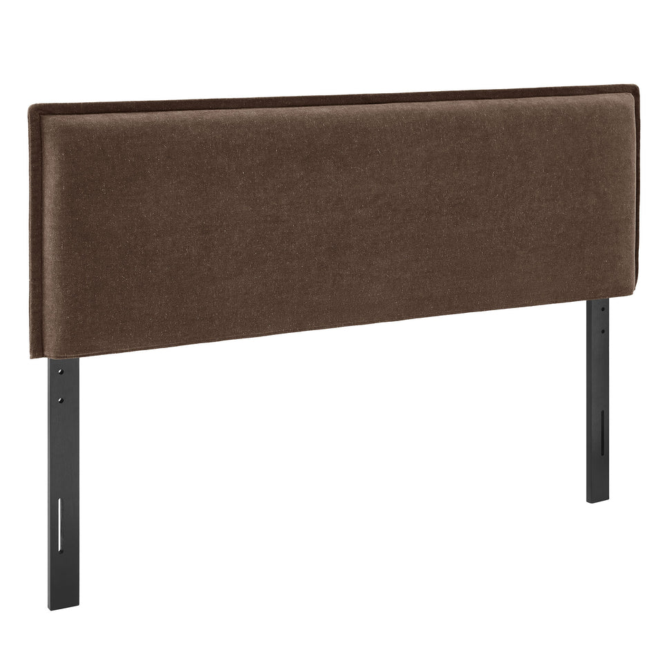 Camille Upholstered Linen Blend Full Size Headboard by Modway