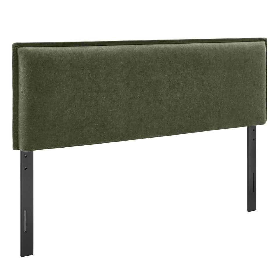 Camille Upholstered Linen Blend Full Size Headboard by Modway