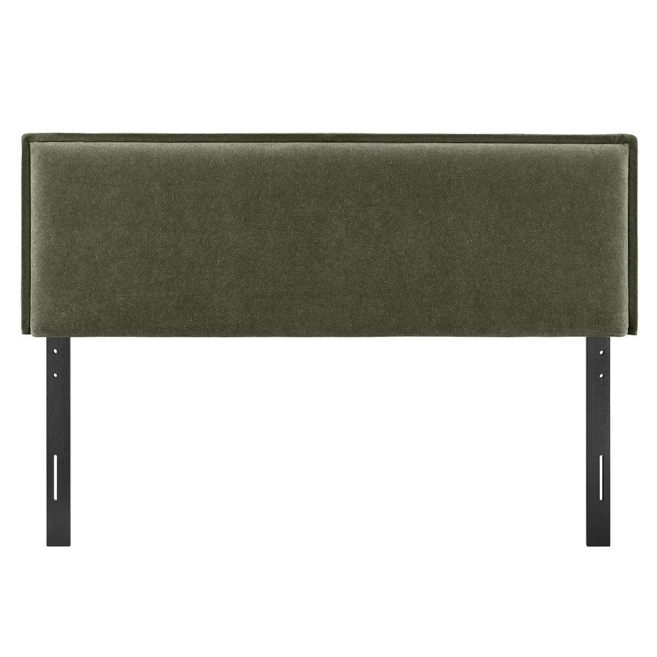 Camille Upholstered Linen Blend Full Size Headboard by Modway