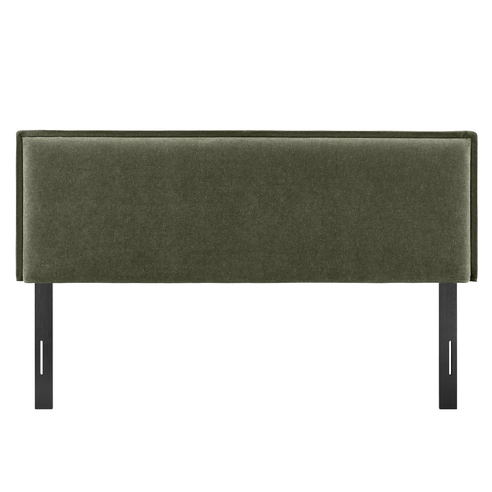 Camille Upholstered Linen Blend Full Size Headboard by Modway