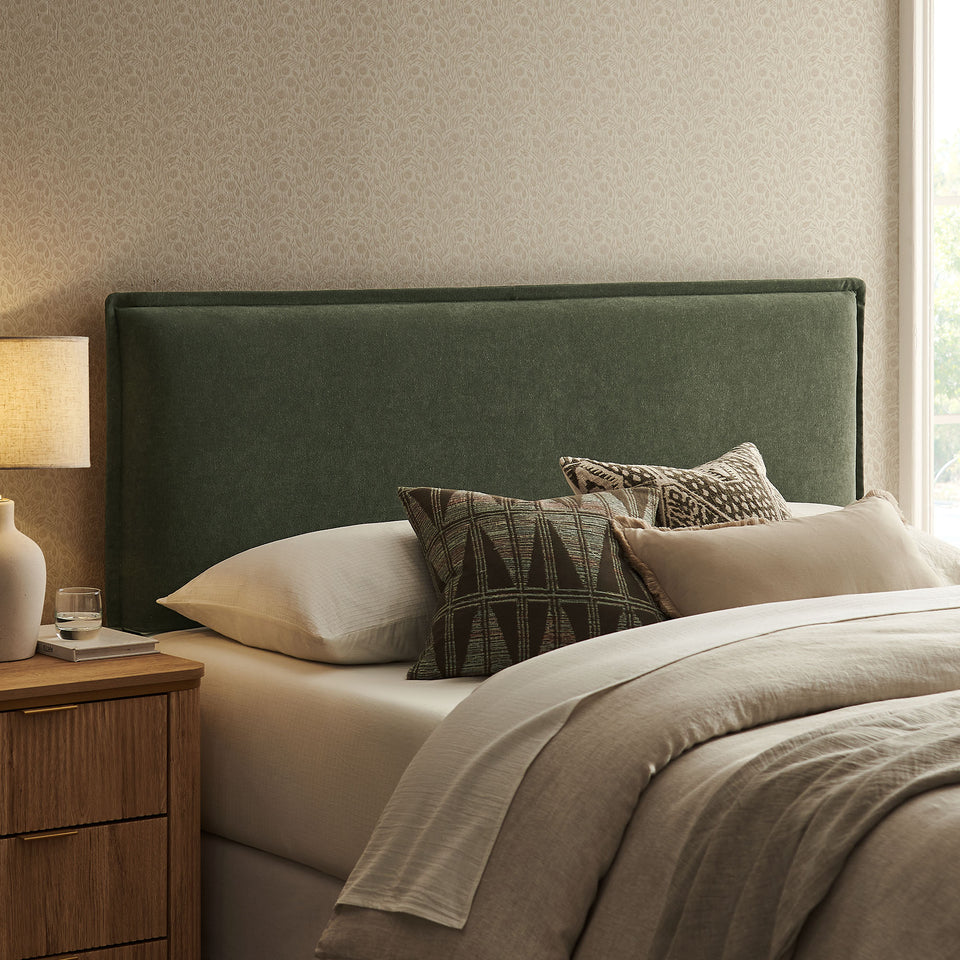 Camille Upholstered Linen Blend Full Size Headboard by Modway