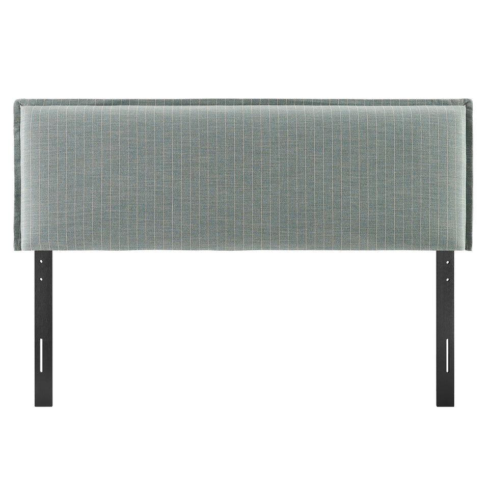 Camille Striped Linen Blend Full Size Headboard by Modway