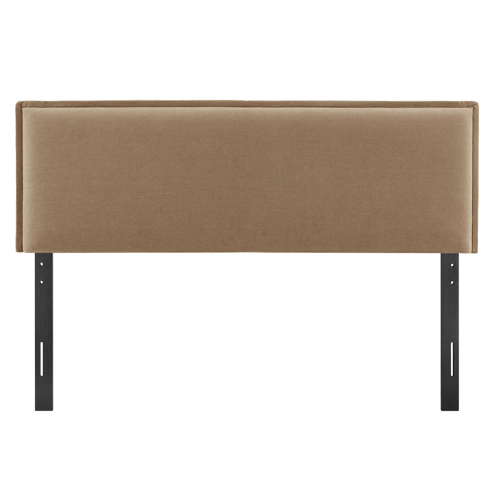 Camille Upholstered Linen Blend Queen Size Headboard by Modway