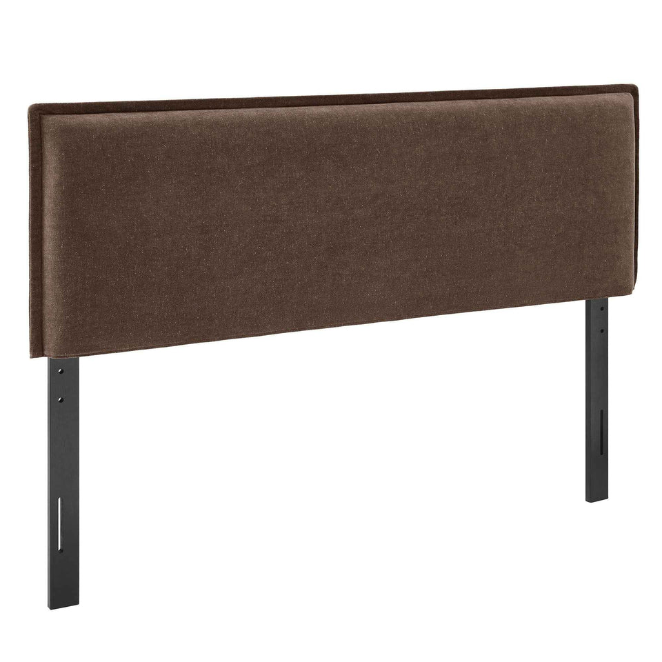 Camille Upholstered Linen Blend Queen Size Headboard by Modway