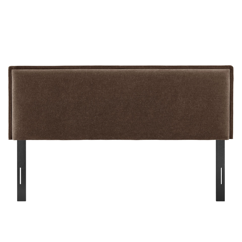 Camille Upholstered Linen Blend Queen Size Headboard by Modway