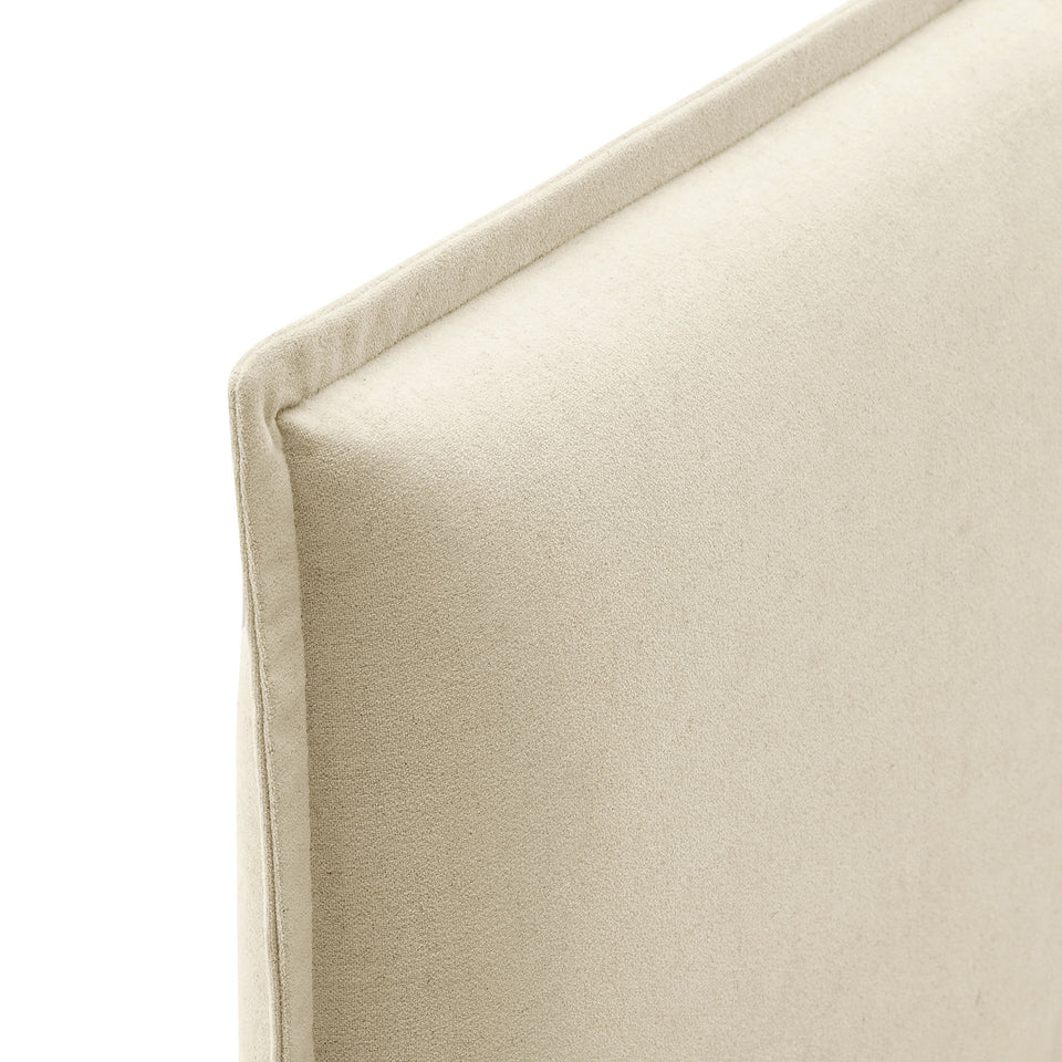 Camille Upholstered Linen Blend Queen Size Headboard by Modway