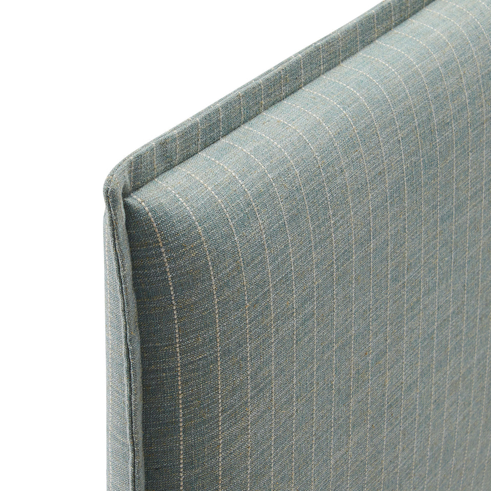 Camille Striped Linen Blend Queen Size Headboard by Modway