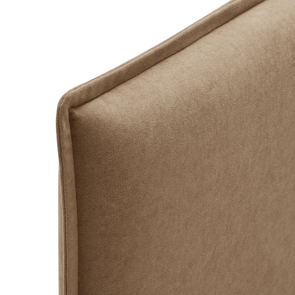 Camille Upholstered Linen Blend King Size Headboard by Modway