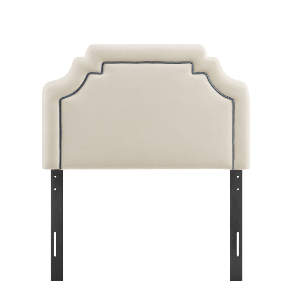 Magnolia Stain-Resistant Performance Velvet Twin Size Headboard by Modway