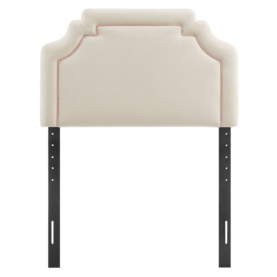 Magnolia Stain-Resistant Performance Velvet Twin Size Headboard by Modway