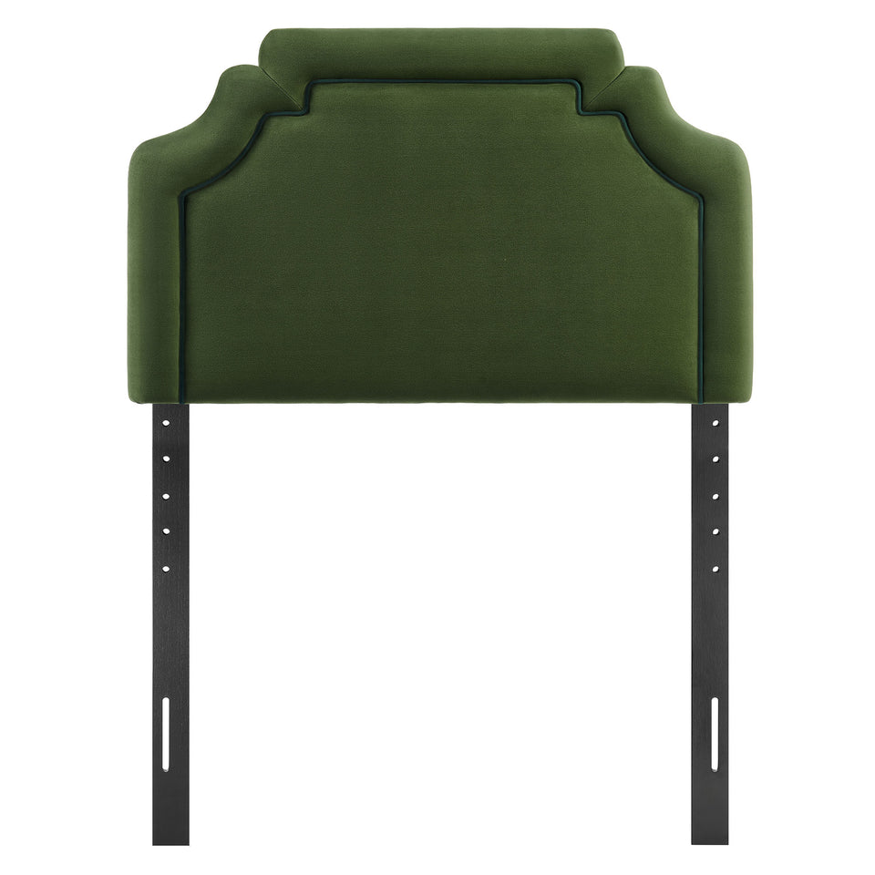 Magnolia Stain-Resistant Performance Velvet Twin Size Headboard by Modway