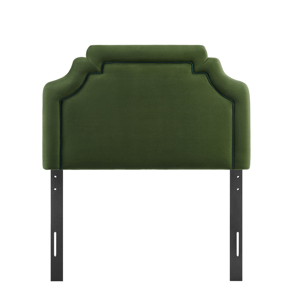 Magnolia Stain-Resistant Performance Velvet Twin Size Headboard by Modway