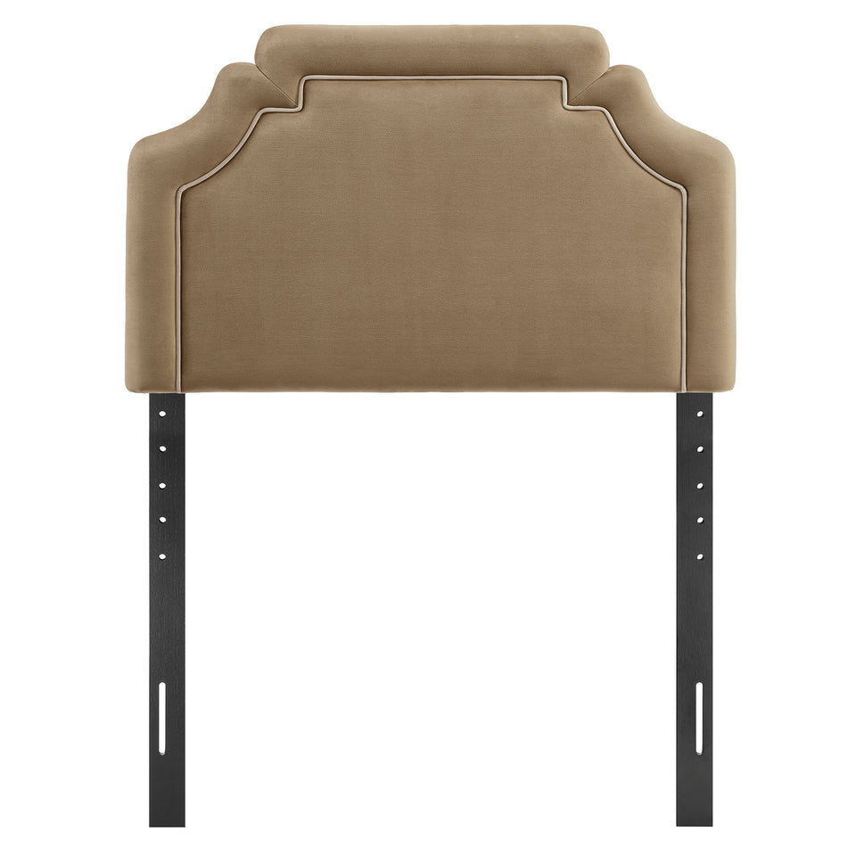 Magnolia Stain-Resistant Performance Velvet Twin Size Headboard by Modway