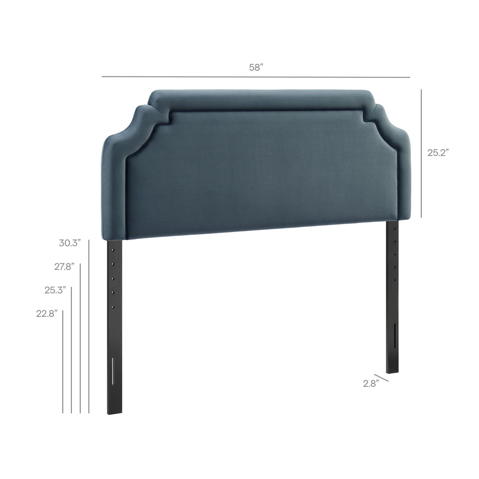 Magnolia Stain-Resistant Performance Velvet Full Size Headboard by Modway