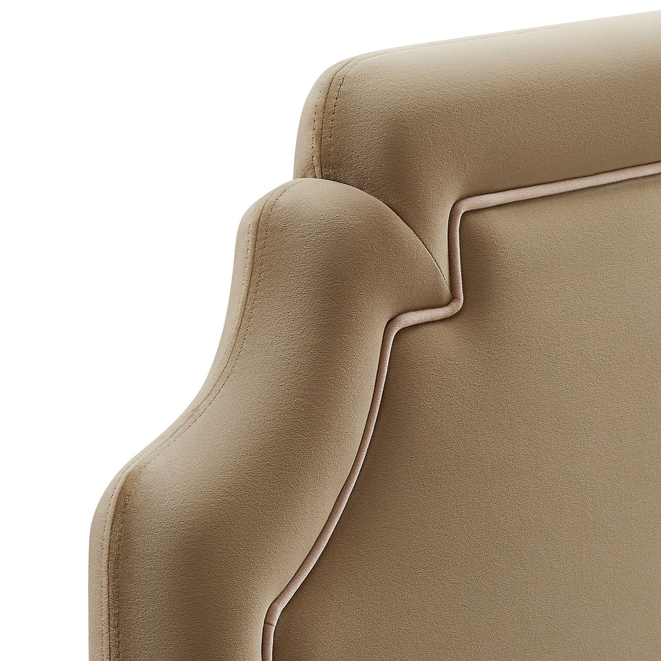Magnolia Stain-Resistant Performance Velvet Full Size Headboard by Modway