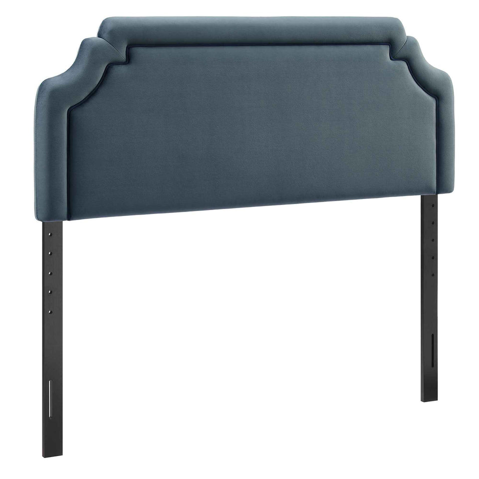 Magnolia Stain-Resistant Performance Velvet Queen Size Headboard