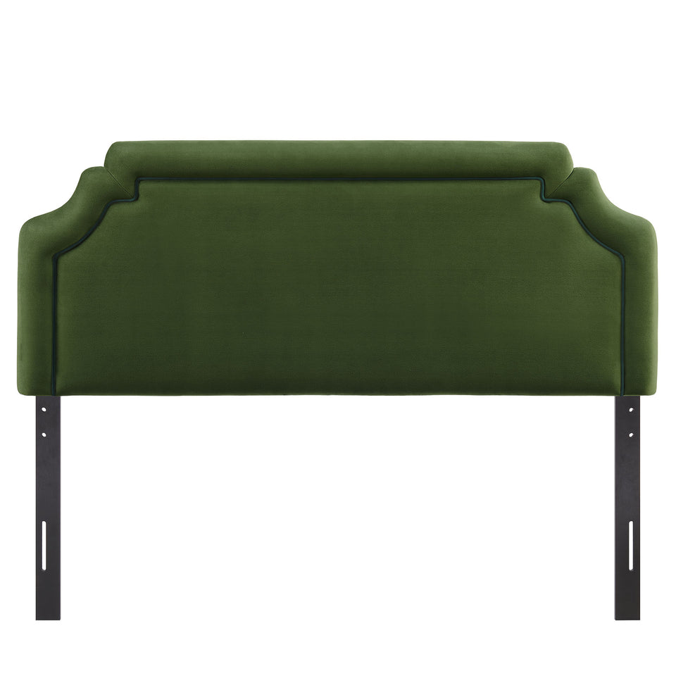 Magnolia Stain-Resistant Performance Velvet Queen Size Headboard by Modway