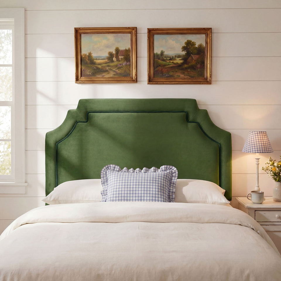 Magnolia Stain-Resistant Performance Velvet Queen Size Headboard by Modway
