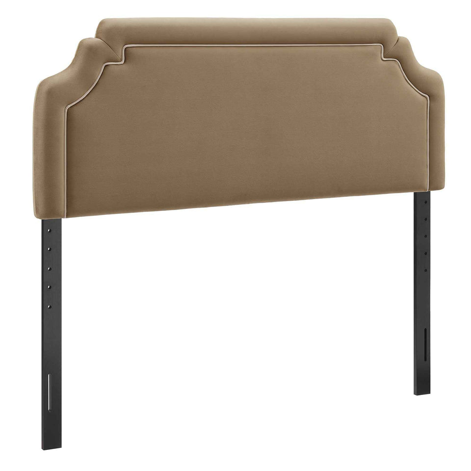 Magnolia Stain-Resistant Performance Velvet Queen Size Headboard
