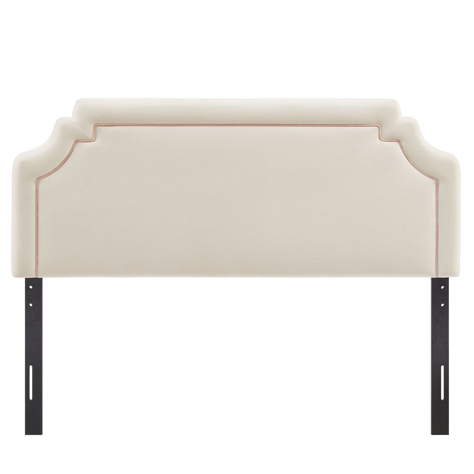 Magnolia Stain-Resistant Performance Velvet King Size Headboard by Modway