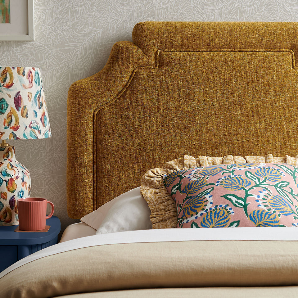 Magnolia Upholstered Fabric Twin Size Headboard by Modway