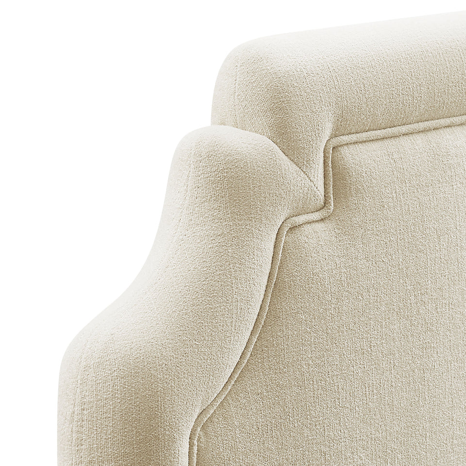 Magnolia Upholstered Fabric Twin Size Headboard by Modway