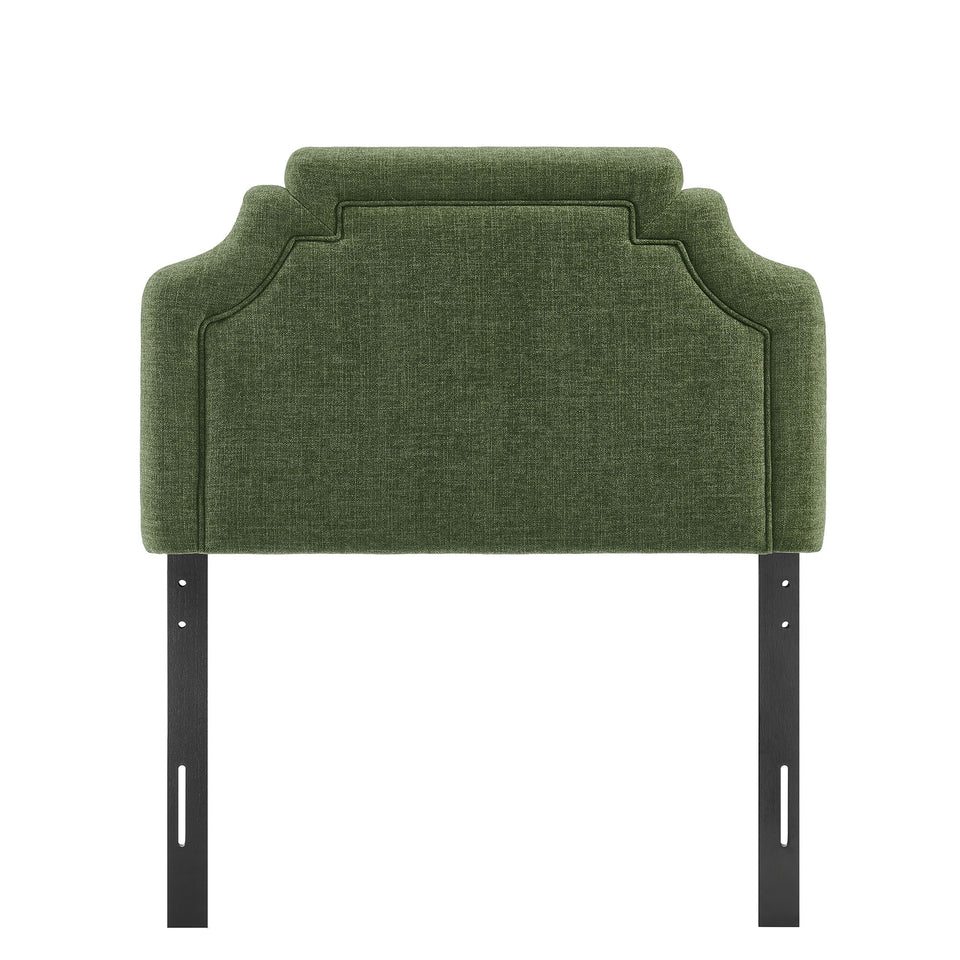 Magnolia Upholstered Fabric Twin Size Headboard by Modway