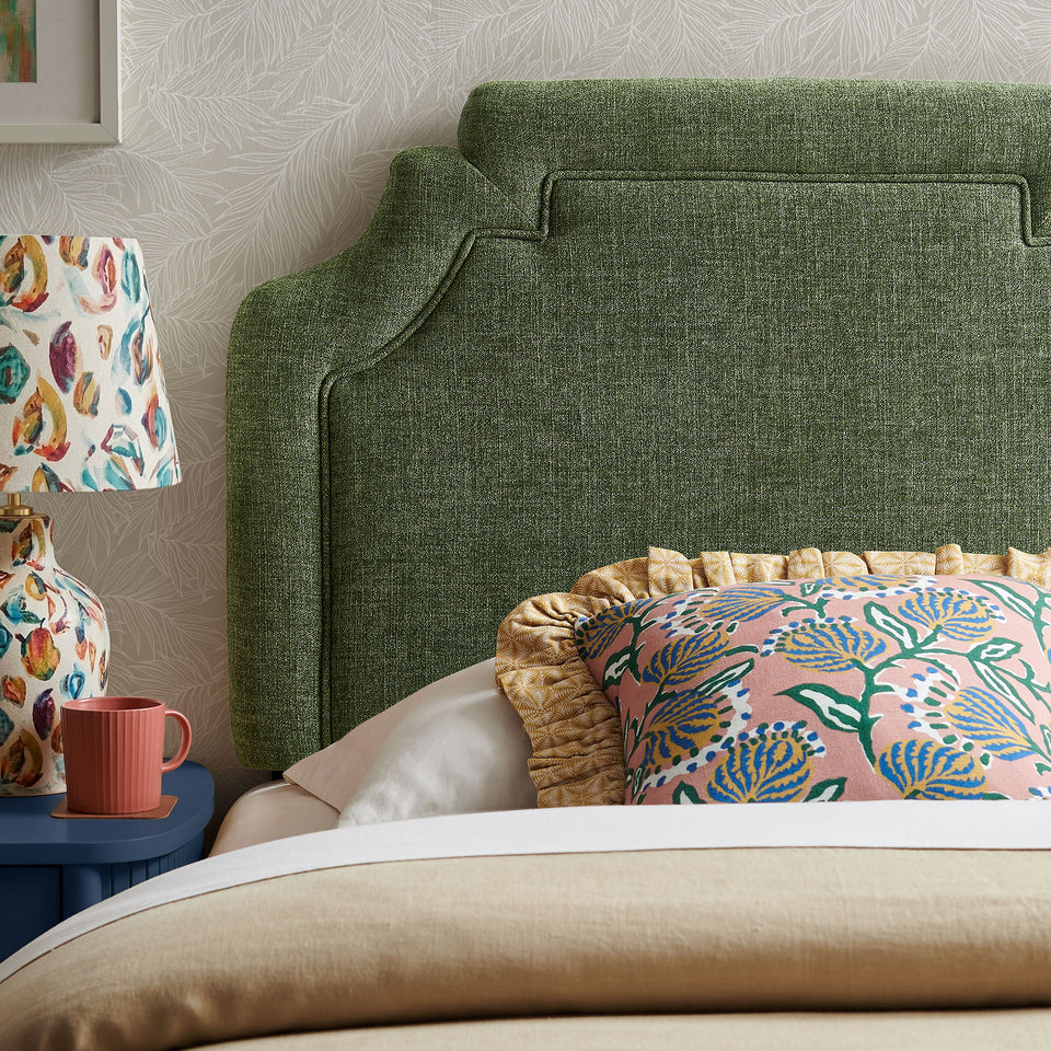 Magnolia Upholstered Fabric Twin Size Headboard by Modway