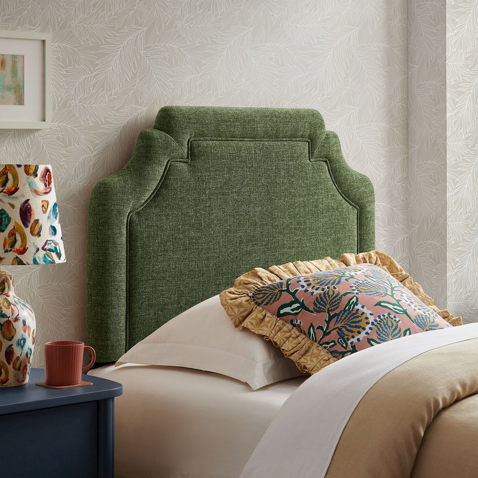 Magnolia Upholstered Fabric Twin Size Headboard by Modway