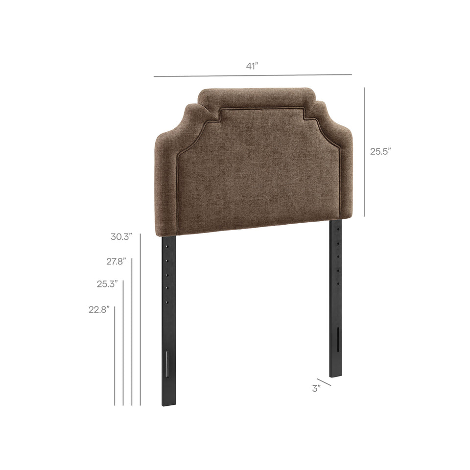 Magnolia Upholstered Fabric Twin Size Headboard by Modway