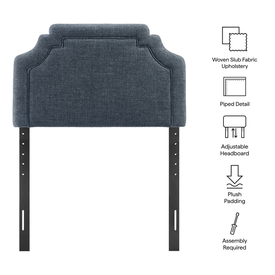 Magnolia Upholstered Fabric Twin Size Headboard by Modway