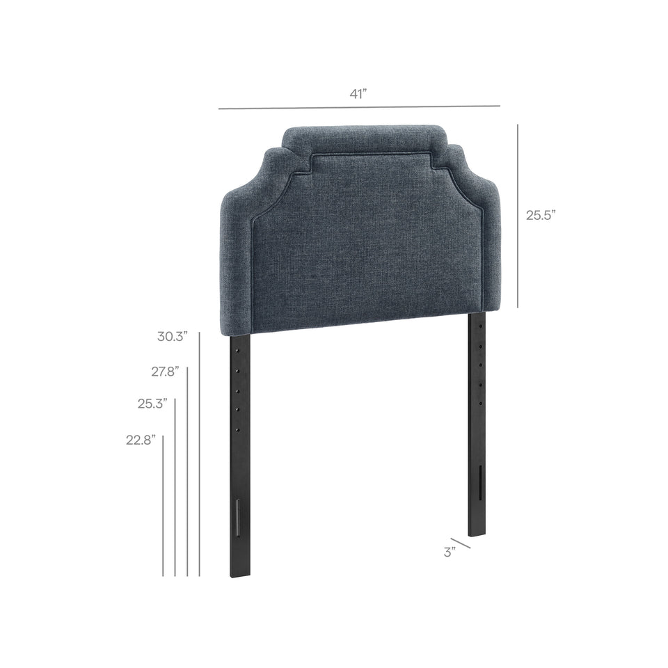 Magnolia Upholstered Fabric Twin Size Headboard by Modway