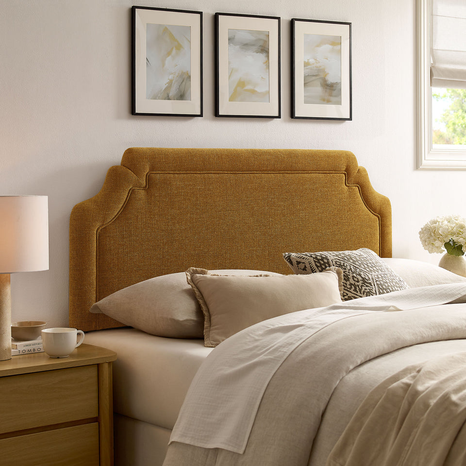 Magnolia Upholstered Fabric Full Size Headboard by Modway