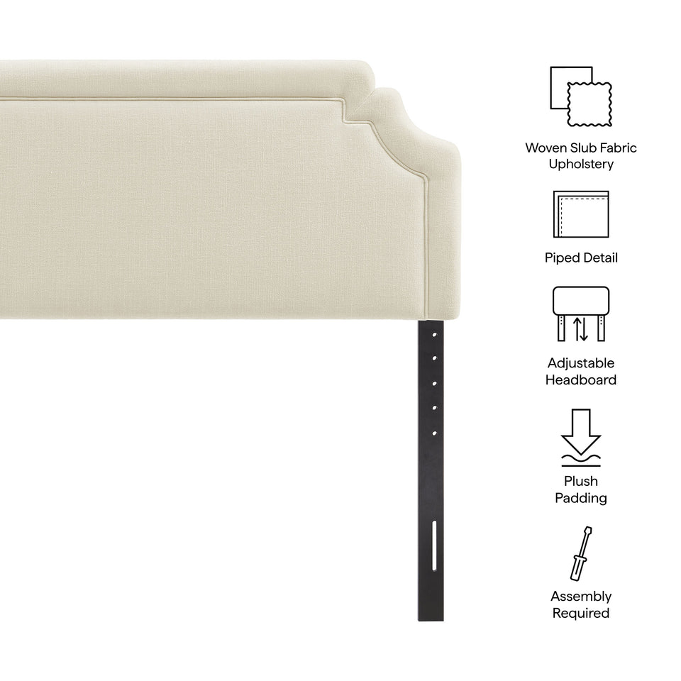 Magnolia Upholstered Fabric Full Size Headboard by Modway