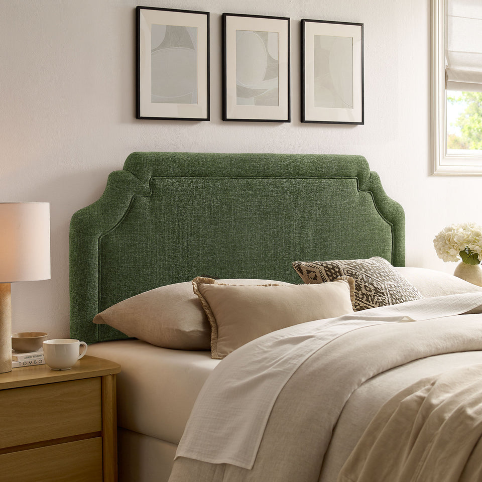 Magnolia Upholstered Fabric Full Size Headboard by Modway