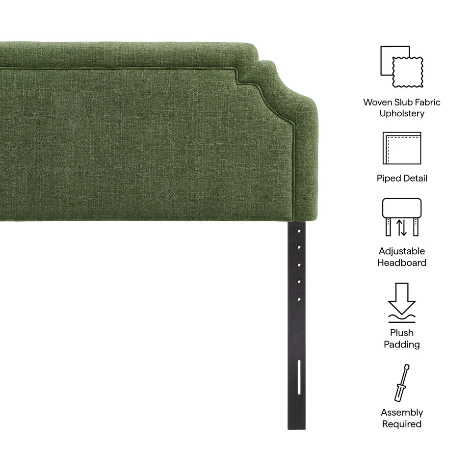 Magnolia Upholstered Fabric Full Size Headboard by Modway